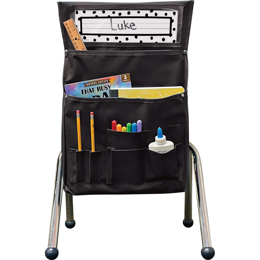 Black Chair Pocket - For Small Chairs