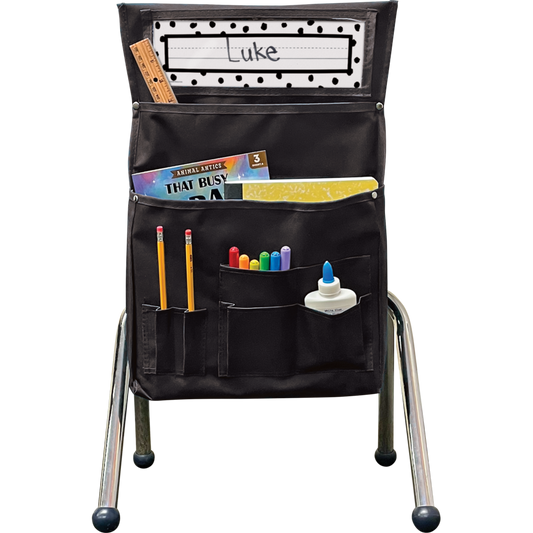 Black Chair Pocket - For Small Chairs