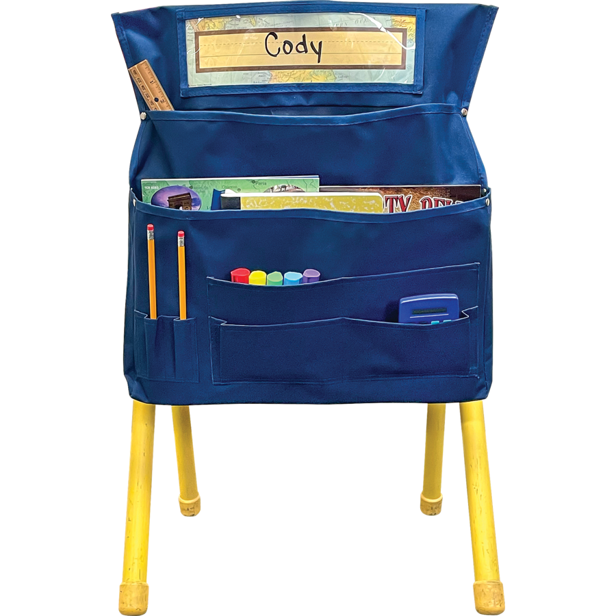 Navy Blue Chair Pocket - For Large Chairs