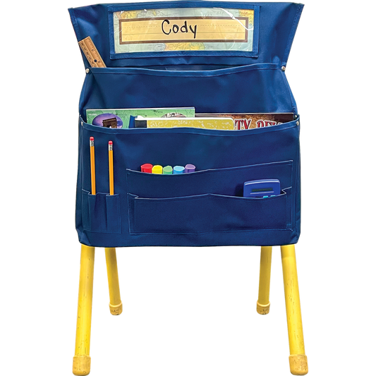 Navy Blue Chair Pocket - For Large Chairs