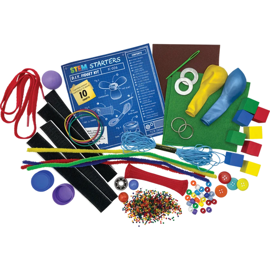 STEM Starters: DIY Fidget Kit - 62 Pieces