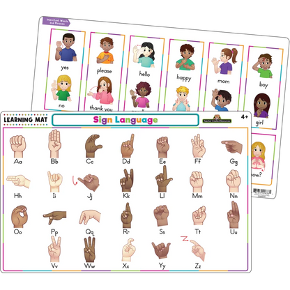 Sign Language Learning Mat