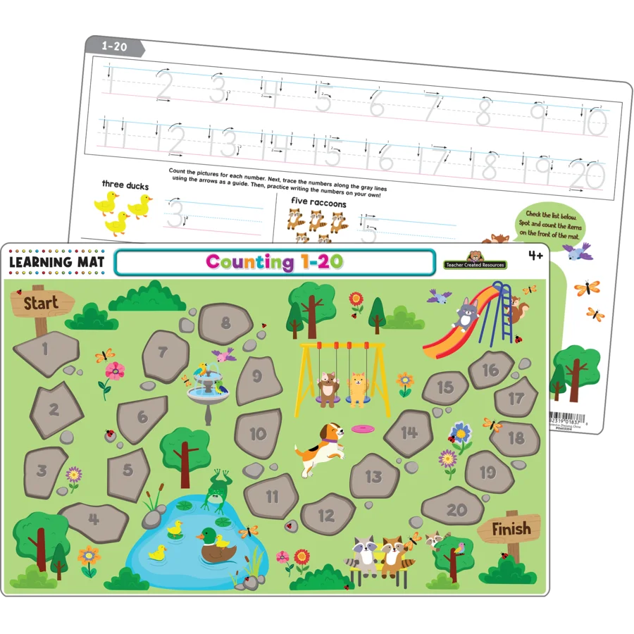 Counting 1–20 Learning Mat