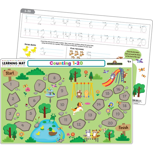 Counting 1–20 Learning Mat