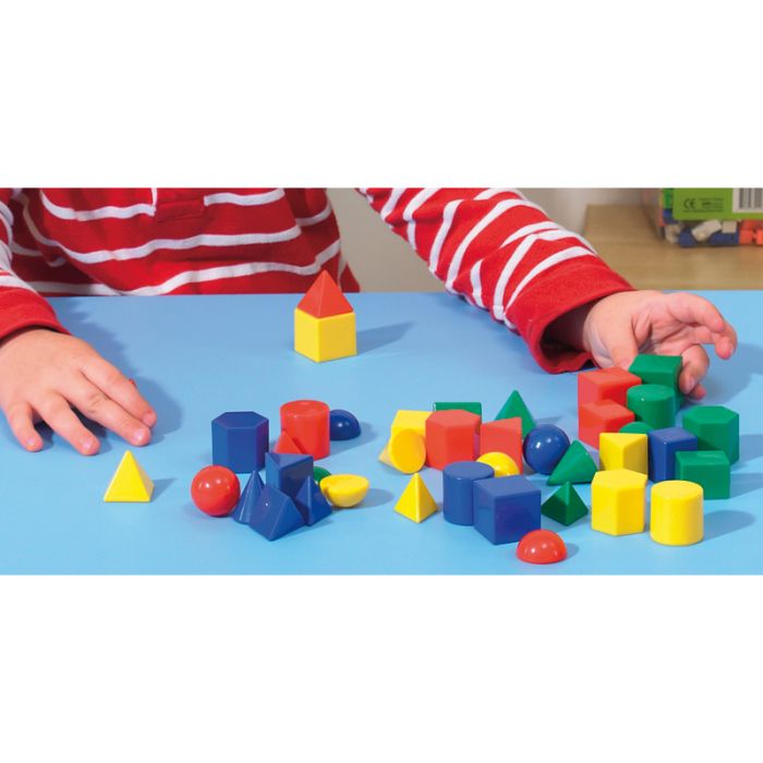 Geometric Solids - 1" - 40 pieces