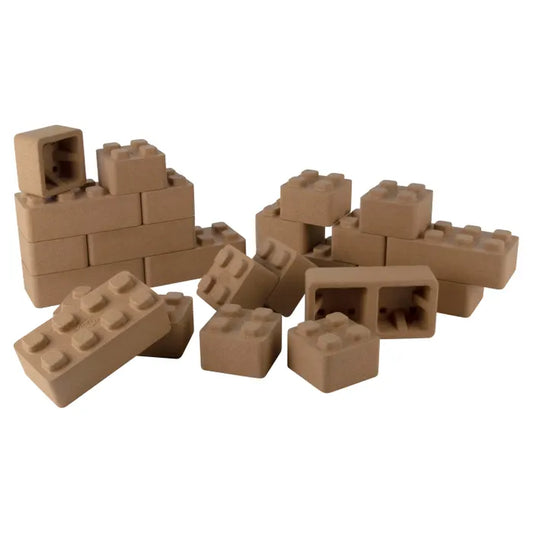 Soft Cork Blocks - 10 Large + 12 Small