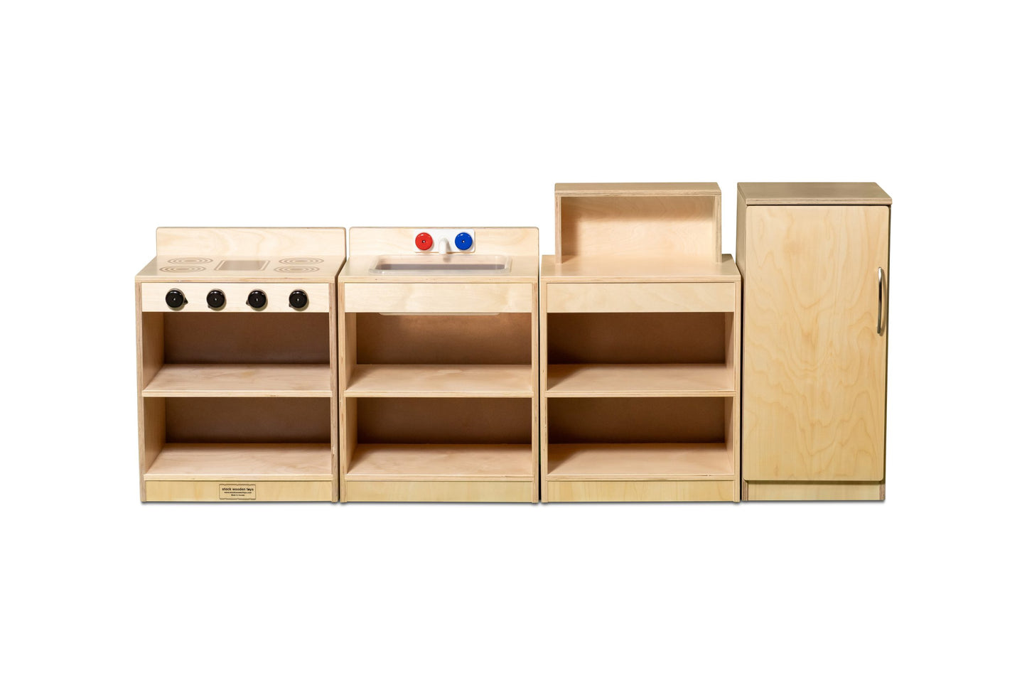 Toddler Kitchen Set of 4 Plywood
