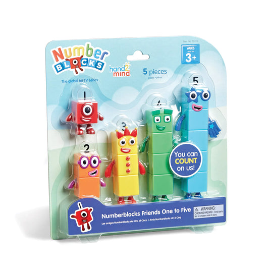 Numberblocks® Friends One to Five Figure Set