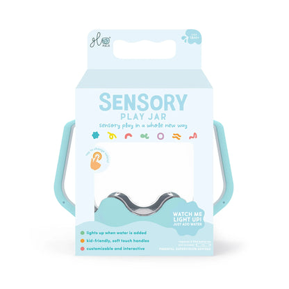 Sensory Play Jar - Light Blue