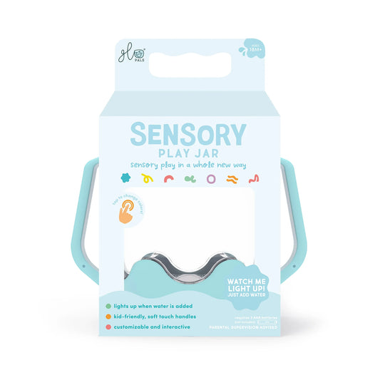 Sensory Play Jar - Light Blue