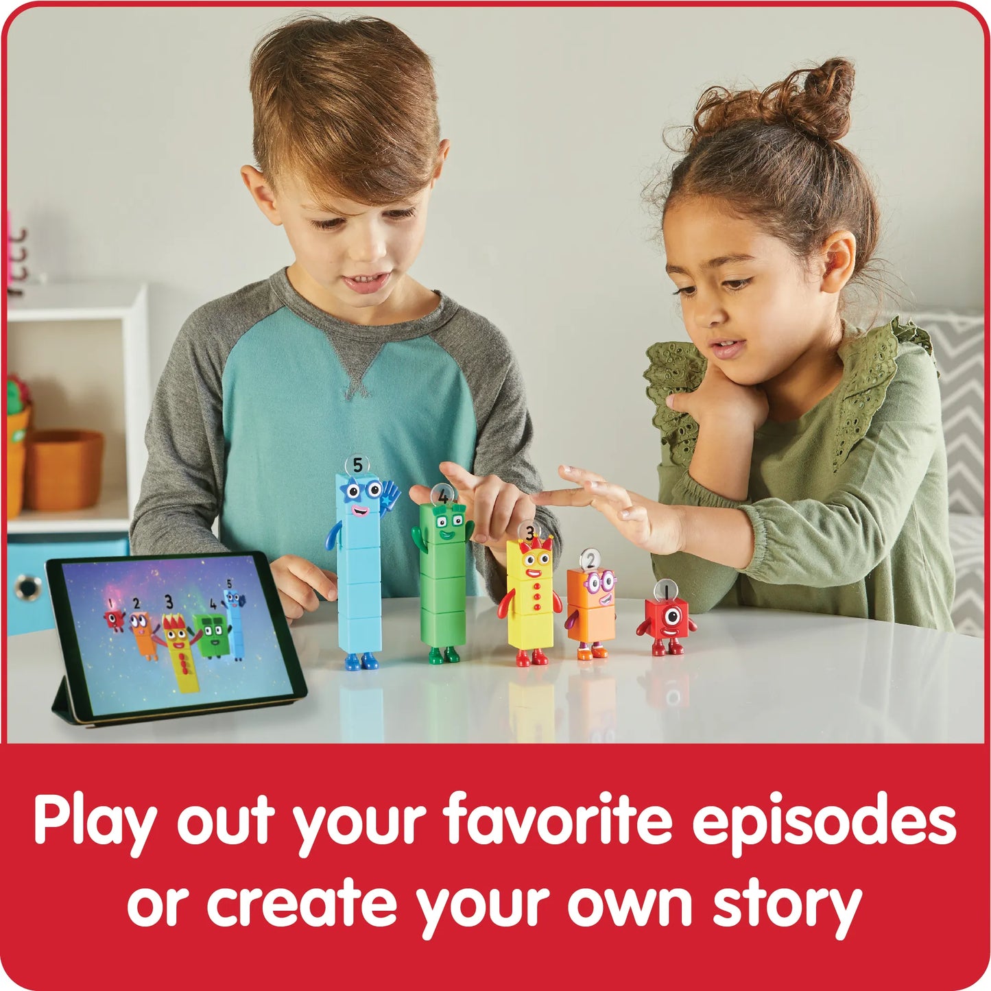 Numberblocks® Friends One to Five Figure Set