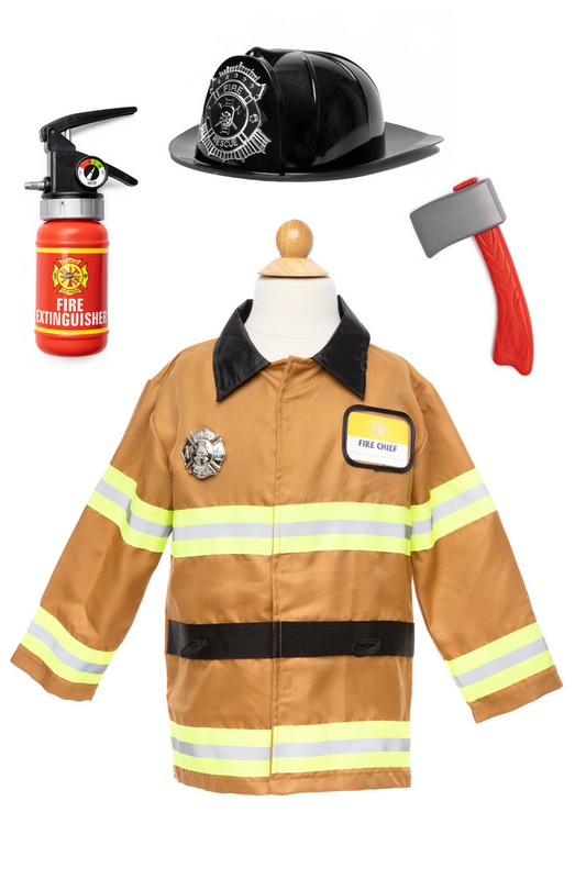 Firefighter Set- Tan (Size 5-6)