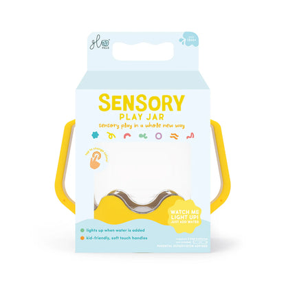 Sensory Play Jar - Yellow