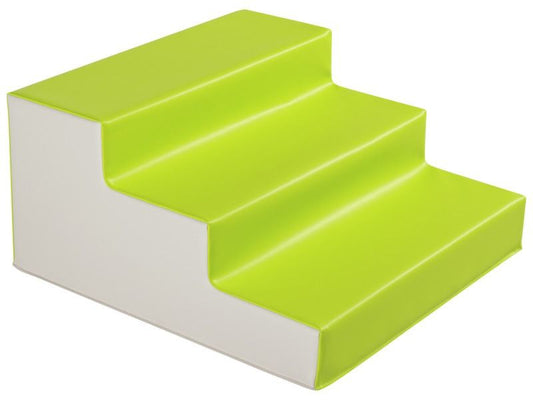 3 Step Block Module- Ivory/Green
