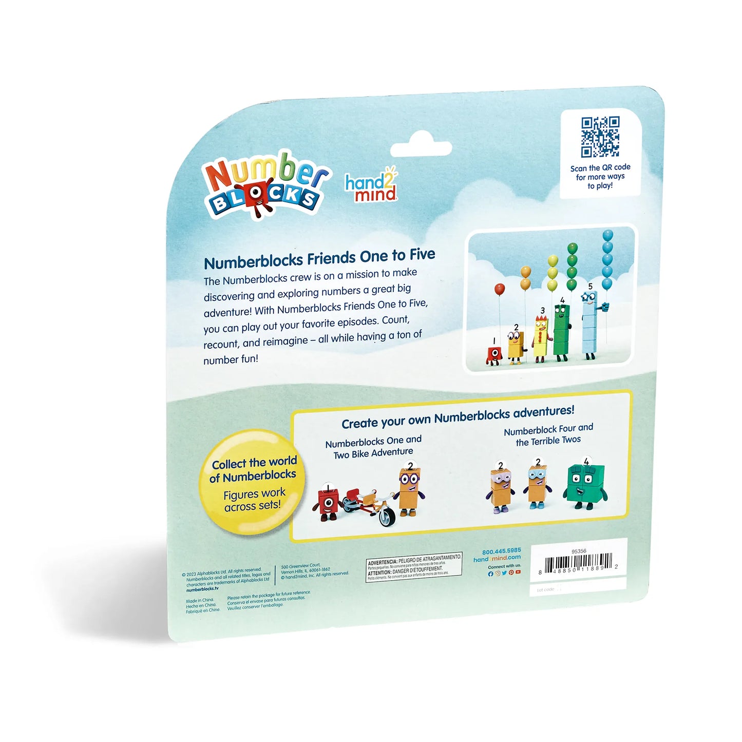 Numberblocks® Friends One to Five Figure Set