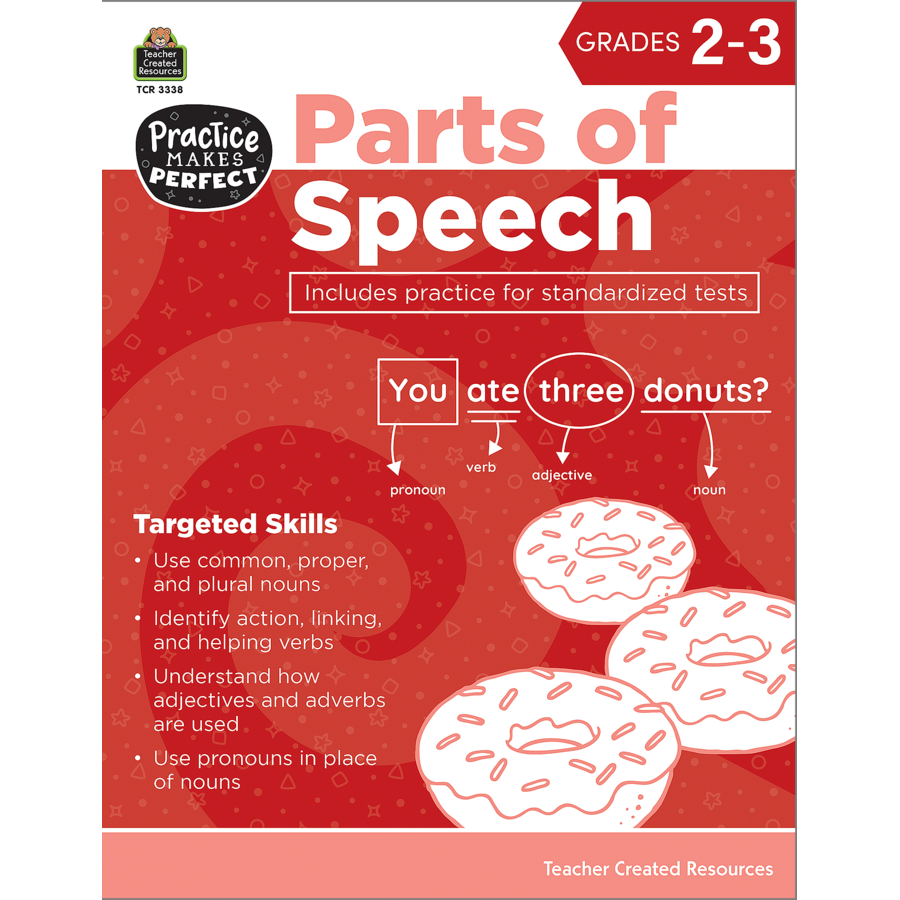 Practice Makes Perfect: Parts of Speech Grades 2-3
