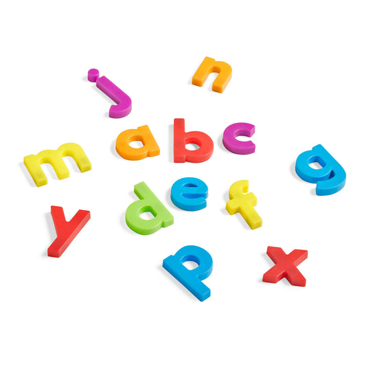 Rainbow Lowercase Magnetic Letters, Set of 6