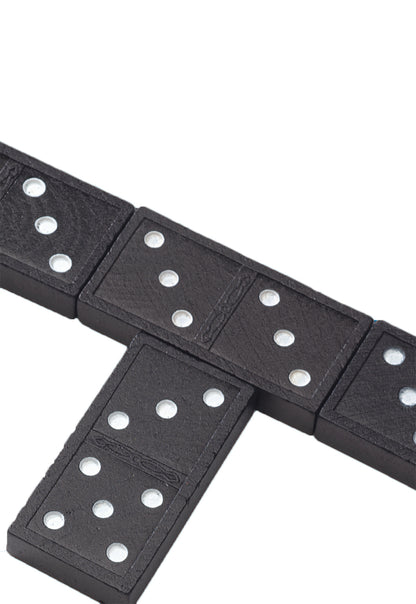 Double Six Wooden Dominoes