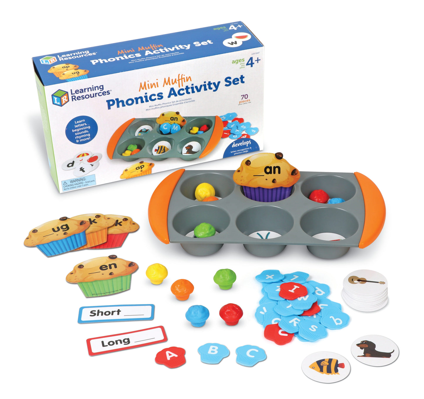 Mini Muffin Phonics Activity Set