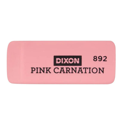 Pink Carnation Wedge Erasers - Pack of 36