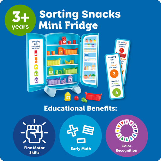 Sorting Snacks Mini Fridge
