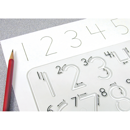 Handwriting Instruction Guides - Numbers