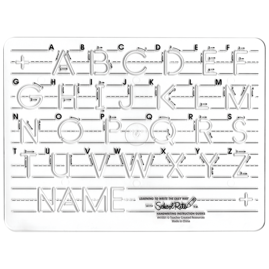 Handwriting Instruction Guides - Uppercase Manuscript