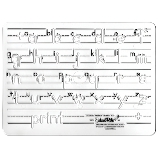 Handwriting Instruction Guides - Lowercase Manuscript