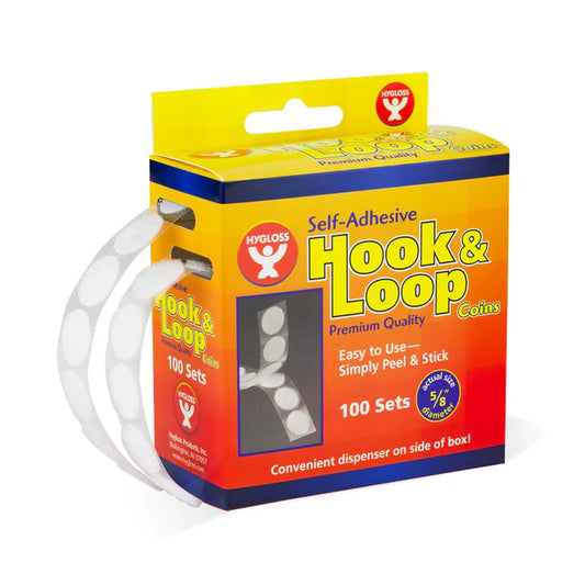 Velcro Coins - 5/8" - Set of 100