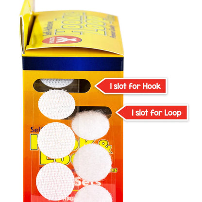 Velcro Coins - 5/8" - Set of 100