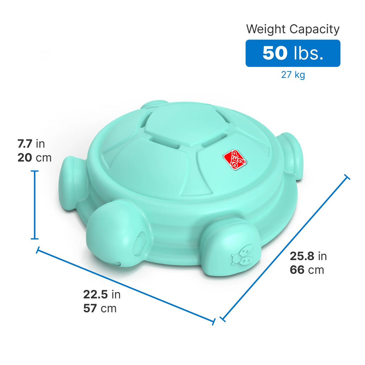 Topsy Turtle™ Rocking Disk & Stepping Stone