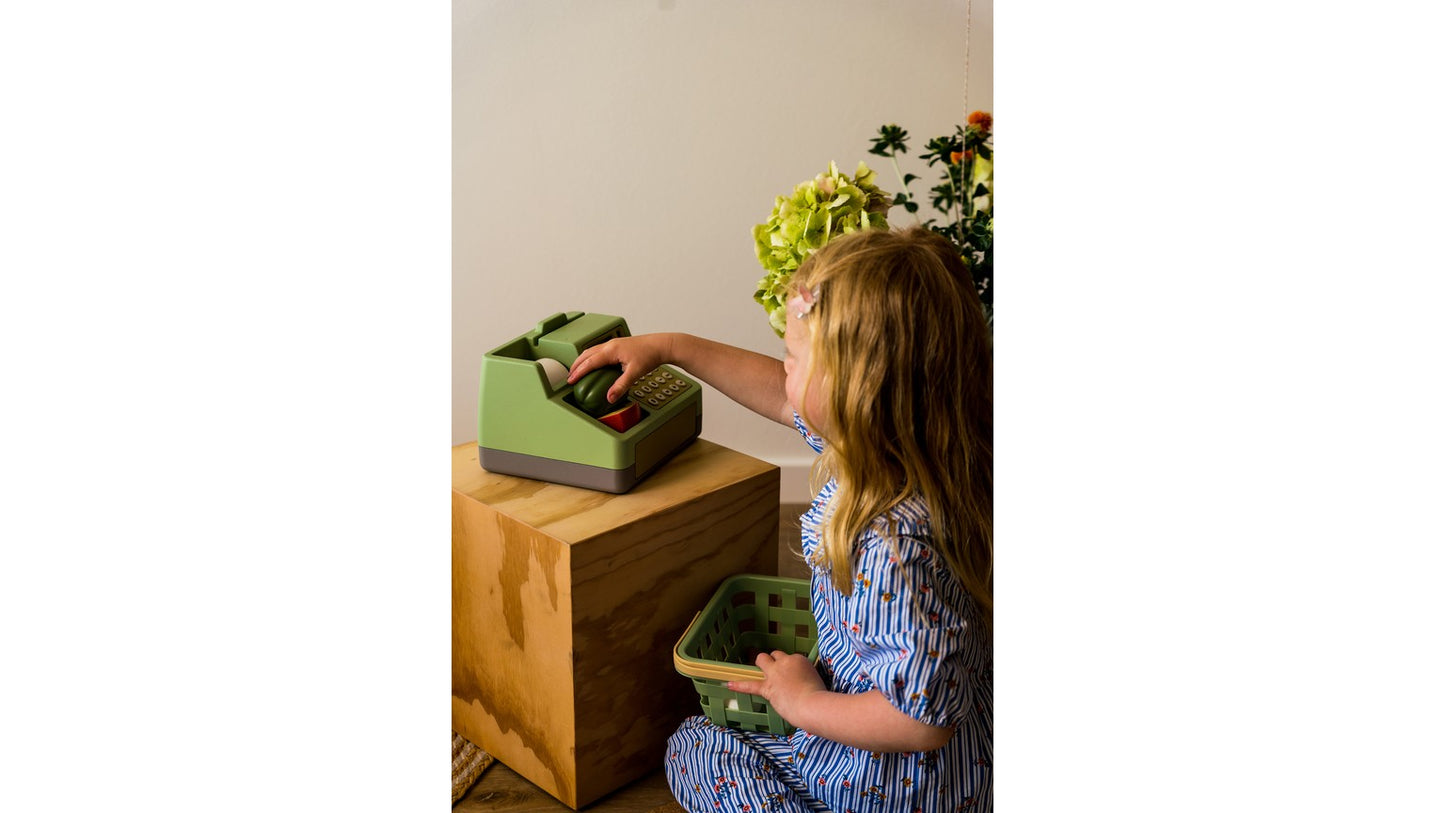 Green Garden Cash Register Set - 8 Pieces