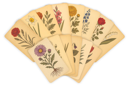 Botanical Rubbing Plates - Set of 14