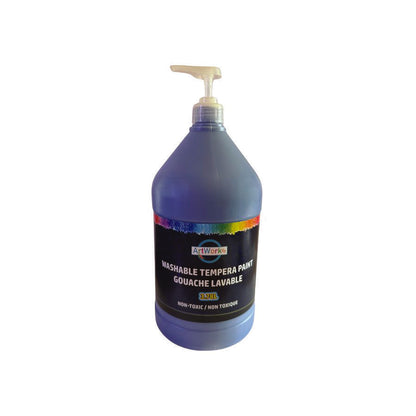 Washable Tempera Paint With Pump - 3.78L