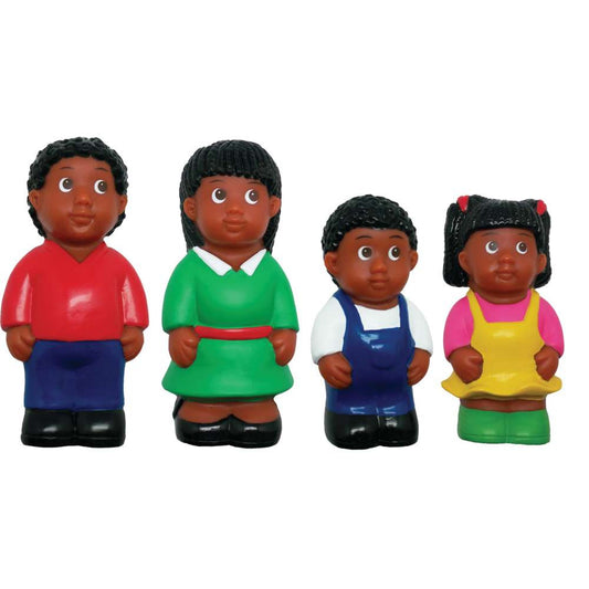 5" Multicultural Family Figures - African American