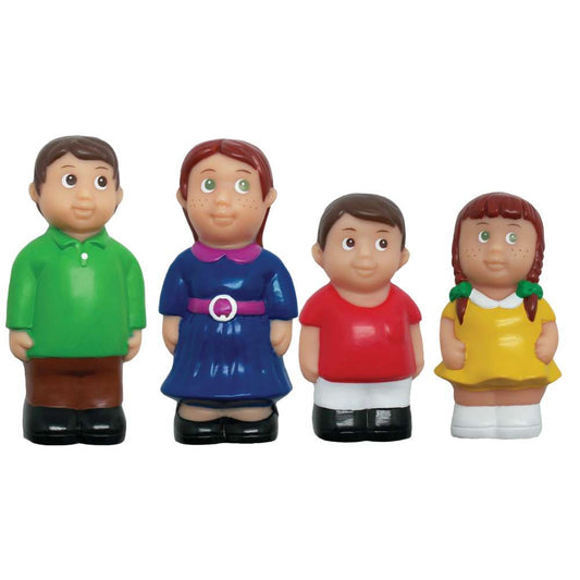 5" Multicultural Family Figures