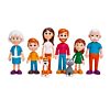 LIGHT SKINNED FAMILY SET OF 8