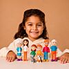 LIGHT SKINNED FAMILY SET OF 8