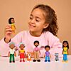 DARK SKINNED FAMILY SET OF 8