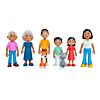 BROWN SKINNED FAMILY SET OF 8
