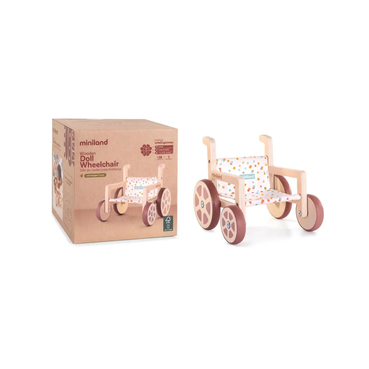 Fauteuil roulant pour poupées