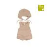 Knitted Doll Outfits 15" - Romper and Bonnet
