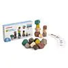 Towering wood stones 18 pcs