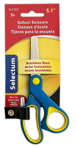 5.1" Blunt Tip Scissors  -Soft Grips