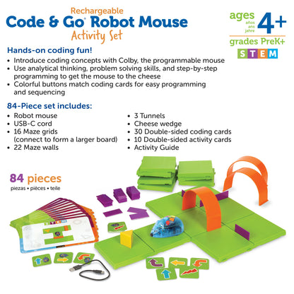 Rechargeable Code & Go® Mouse Activity Set