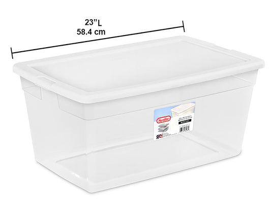 53L Storage Bin -With Lid