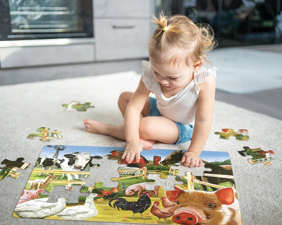 Welcome to the Farm - 35-Piece Floor Puzzle