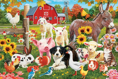 Farmyard Greetings - Floor Puzzle - 35 Pieces