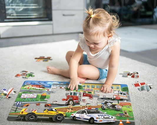 First Responders Floor Puzzle - 35 Pieces