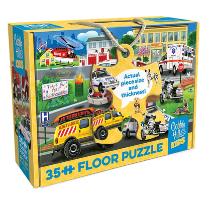 First Responders Floor Puzzle - 35 Pieces